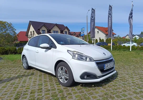 kujawsko-pomorskie Peugeot 208 cena 38000 przebieg: 49250, rok produkcji 2017 z Gdynia